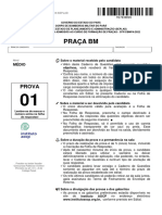 Instituto Aocp 2022 CBM Pa Praca BM Prova