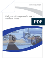 Configuration Management Guideline For Generation Facilities