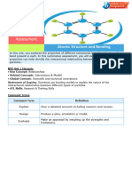 Y3 Chem U1 Summative Assessment Guidelines and TSC