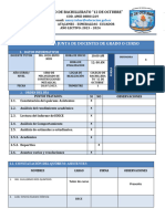 Acta de Junta de Docente 2023