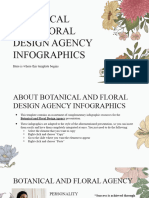 Botanical and Floral Design Agency Infographics by Slidesgo