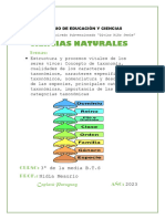 Ciencias Naturales. Taxonomìa 2