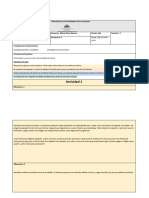 Planificación de Actividades de La Secuencia