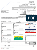 Factura: Servicio de Electricidad