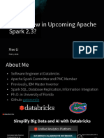 2018 02 08 Whats New in Apache Spark 2 180213220045