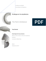 El Pliegue en La Arquitectura The Fold I