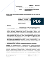 Apelación de Auto Que Declara Improcedente Pago de Costas y Costos Yrma Karol