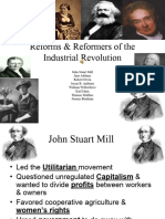 Reforms Reformers of The Industrial Revolution3