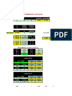 Tabla para Curvas en Campo