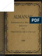 ALMANAK Paulistano 1857