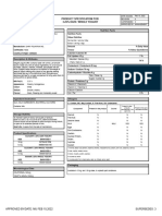 Product Specification For 3.25% Dahi-Whole - Yogurt