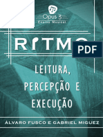 Ritmo - Leitura, Percepção e Execução (Ebook em PDF