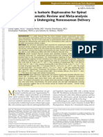 Hyperbaric Versus Isobaric Bupivacaine For Spinal.31