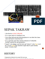 Sepak Takraw Report