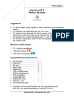 Experiment P 8 Pulley System Ver 3.3.5