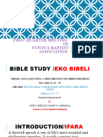 Association Bible Study