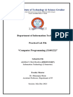 CP Lab Practical File