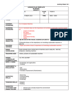 Lesson Plan SAINS 5E GROUP 9