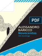 Novecentos - Um Monólogo - Alessandro Baricco