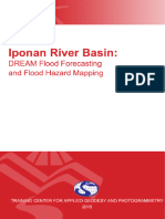 DREAM Flood Forecasting and Flood Hazard Mapping For Iponan River Basin