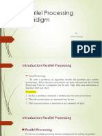 Unit 7 - Parallel Processing Paradigm