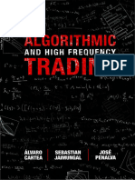 Algorithmic and High-Frequency Trading