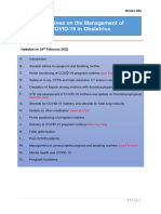 ANNEX 23a Guidelines On The Management of COVID 19 in Obstetrics 05042022