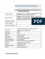 PROGRAMME de Lutte Contre La Malnutrition Actualisée