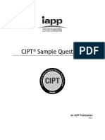 CIPT SampleQuestions v5.1