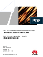 Quick Installation Guide IDU 910