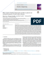 Effect of Pome Biodiesel b10 b20 Phy & Mech Properties in Rubber