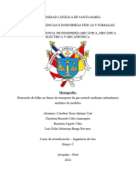 Detección de Fallas en Líneas de Transporte de Gas Natural Mediante Redundancia Analítica de Modelos