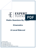 Kinematics Mechanics