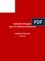 Libro de La Sede Subsidio Pascua