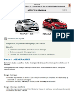 1I2D A4-1 Fiche Revision Clio Vs Zoe