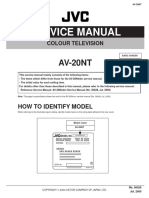 JVC AV-20NT 20NTG Information