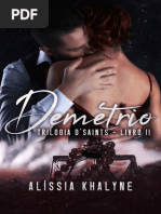 Demetrio - Trilogia D'Saints - Alissia Khalyne