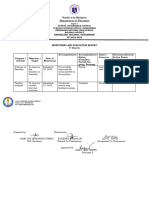 SGC Monitoring and Evaluation Report