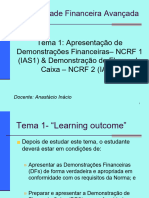 Tema 1 - NCRF 1&2 - Apresentação