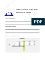 Usos de Datasheet