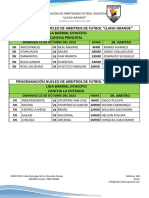 Liga Oyacoto 22 de Octubre Del 2023