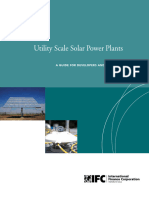 Utility Scale Solar Power Plants