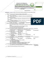 Science 7-1ST Quarter Exam