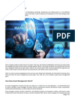 Financial Asset Management