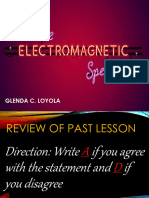 Electromagnetic Spectrum GCL