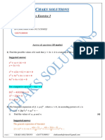 Exercise 3-Answers Chaks Pure Mathematics