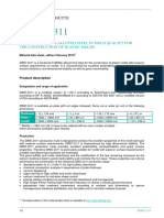 DIMO 2311 - Prehardened CrMnMo-alloyed Steel in Mold Quality For The Construction of Plastic Molds