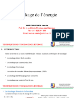 Techniques de Stockage de L'énergie - Copie