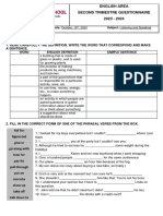 2JXD00ZQWV 1ST. Second Term Questionnaire