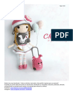 Receita Boneca Cloe Amigurumi